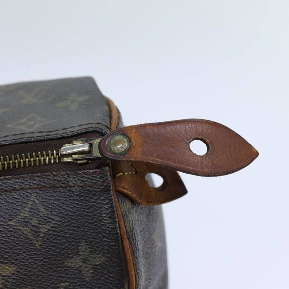 LOUIS VUITTON Monogram Speedy 30 Hand Bag M41526 LV Auth 71195 - Picture 10 of 16